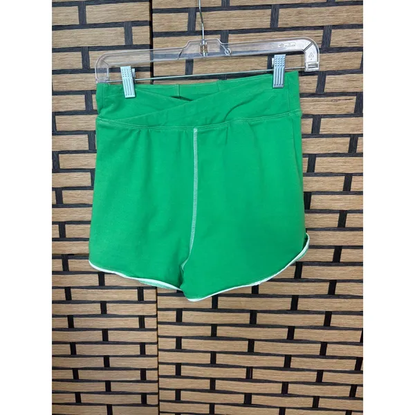 Free People Movement Green Shorts‎ Small - Image 2