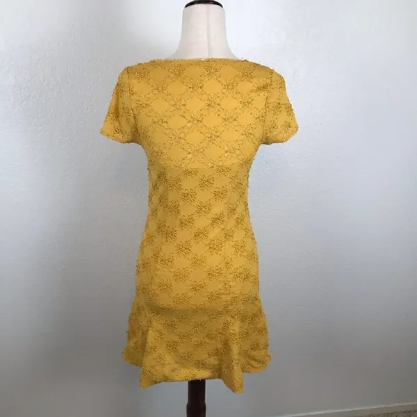 Intimately Free People‎ Daisy Godot square neck stretch lace skater dress M - Image 6