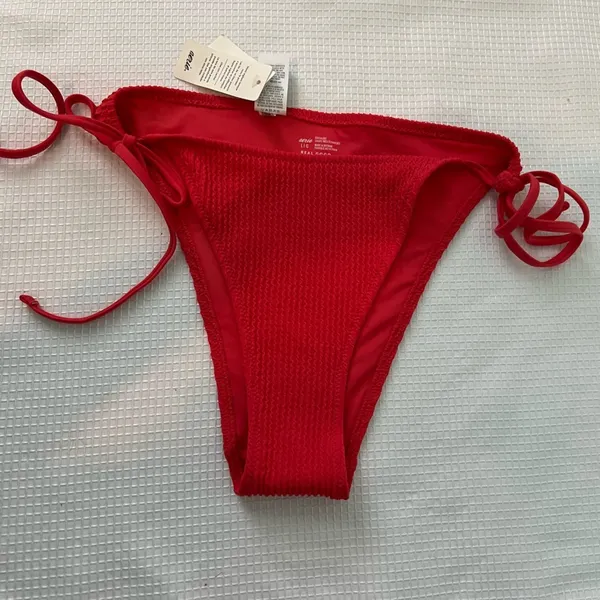 💌 Aerie Cheeky Crinkle Bikini Bottom - Image 2