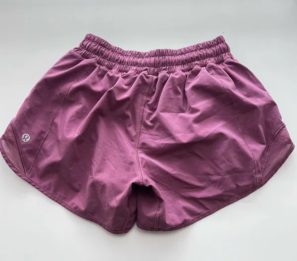 Lululemon Athletica pink hotty hot high rise short 4” 2 - Image 2