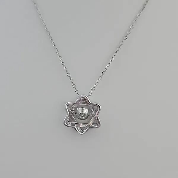 Star Moissanite Necklace - Image 2