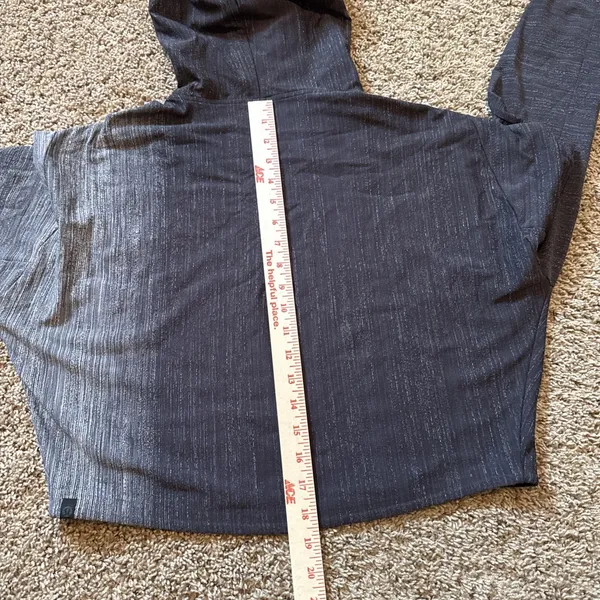 Lululemon Varsa The Lab Textured‎ Jacquard Crop Hoodie Lightweight Size S Or M - Image 10