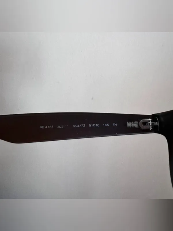Ray-Ban Square Sunglasses in Dark Brown Frame with Brown Lenses - Image 6