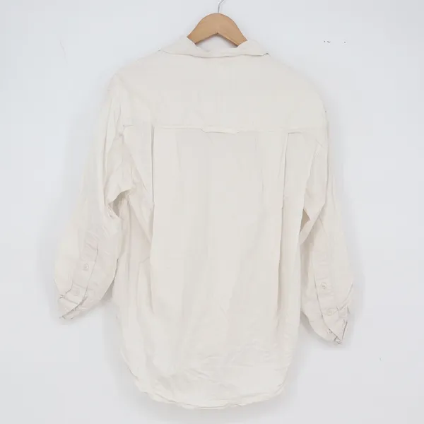 Citizens of Humanity Kayla Shirt Womens S White Cotton Top Excellent - Image 6