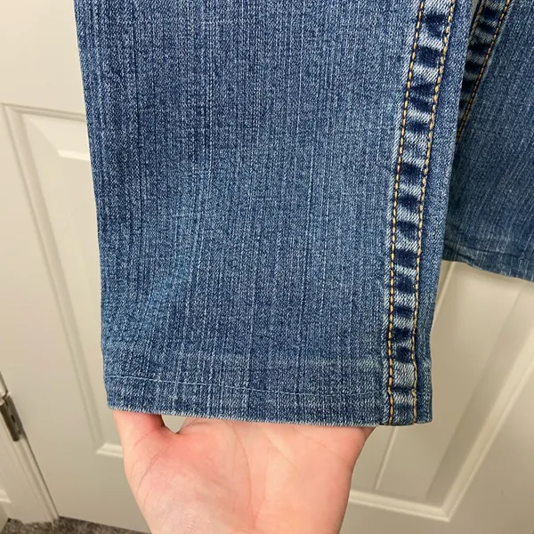EUC Vintage Aeropostale women’s medium/light wash denim bayla skinny‎ jeans 9/10 - Image 3