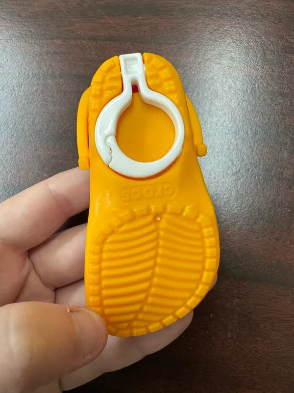 McDonalds Mini Crocs Keychain - Image 2