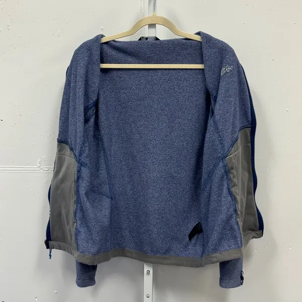 The North Face Womens Blue Wave Fleece Jacket NF0A2SVL Large Full Zip Base Layer - Image 3