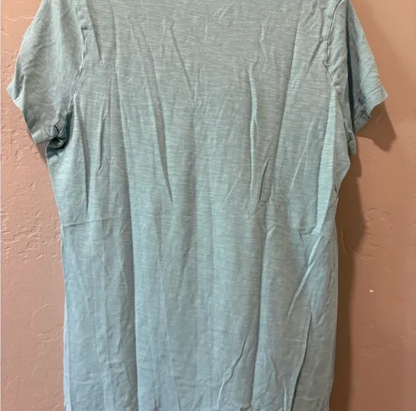 Felina Sky Blue V-Neck Short Sleeve Tee - Image 8