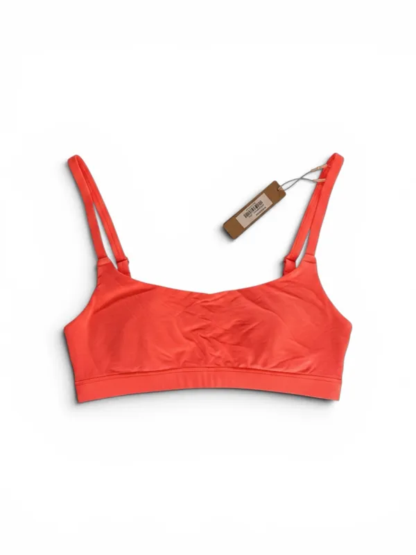 NWT Skims Fits Everybody scoop neck bralette in Neon Coral XXS - Image 5