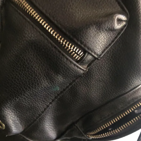 Candie’s grommet black leather backpack with silver hardware #grunge #goth - Image 4