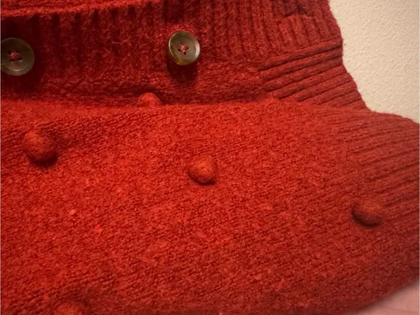 MADEWELL Pom-Pom Cardigan Sweater - Image 3
