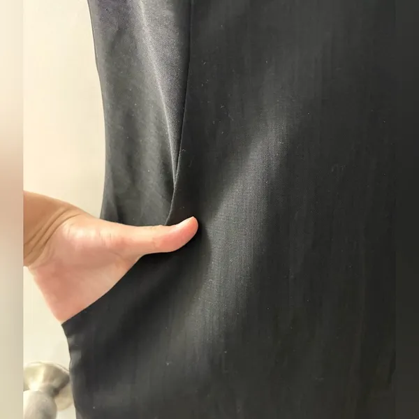 90s bcbg midi dress Black Size 4 - Image 4