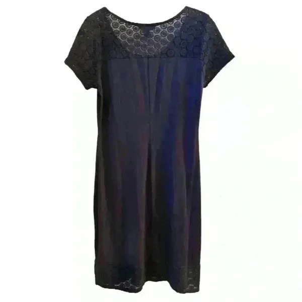 Tommy Bahama Women's Navy Blue Lace Dress‎ Swim Coverup Size Small - Image 3