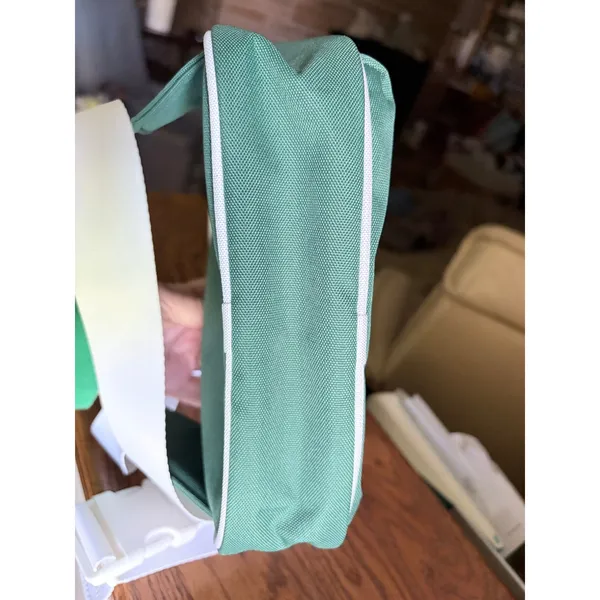 Athleta Excursion Belt Bag Green‎ White Canvas Waist Pack Fanny Bag Tenniscore - Image 11