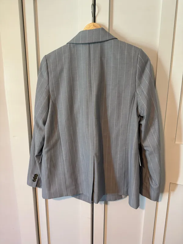 H&M Pinstripe Blazer - Image 3