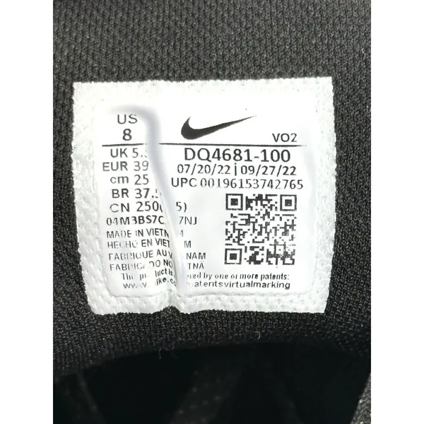 Nike Metcon 8 Premium Womens 8 Silver Iridescent Cross Training Shoes DQ4681-100 - Image 10