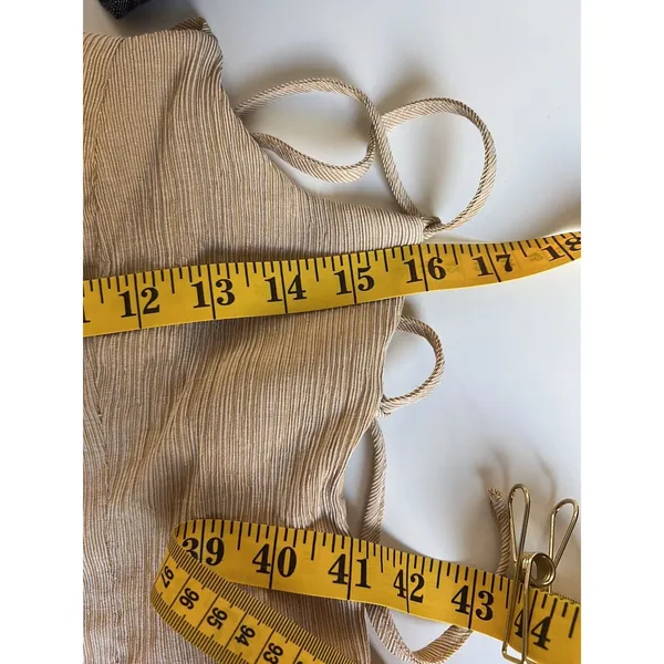 House of Harlow 1960 x Revolve Madeline Jumpsuit Womens Large Cream White Ribbed - Image 9