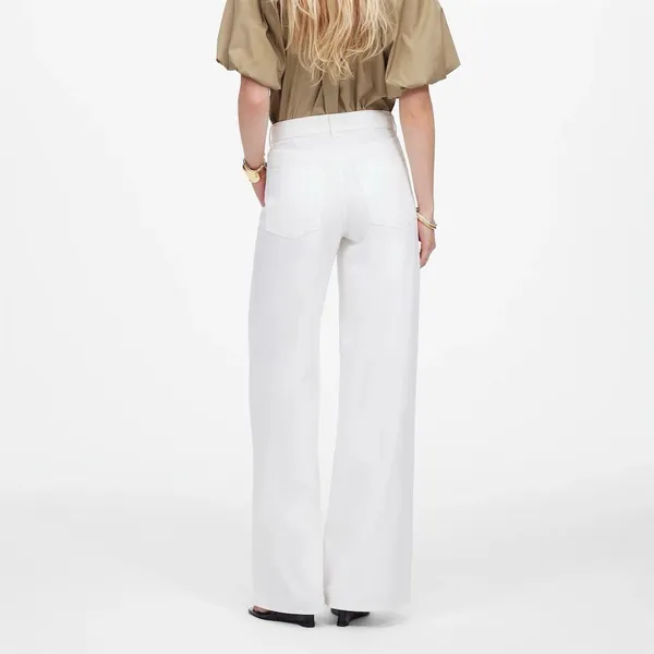 Madewell Women's White Flare & Wide Leg Jeans - Image 3