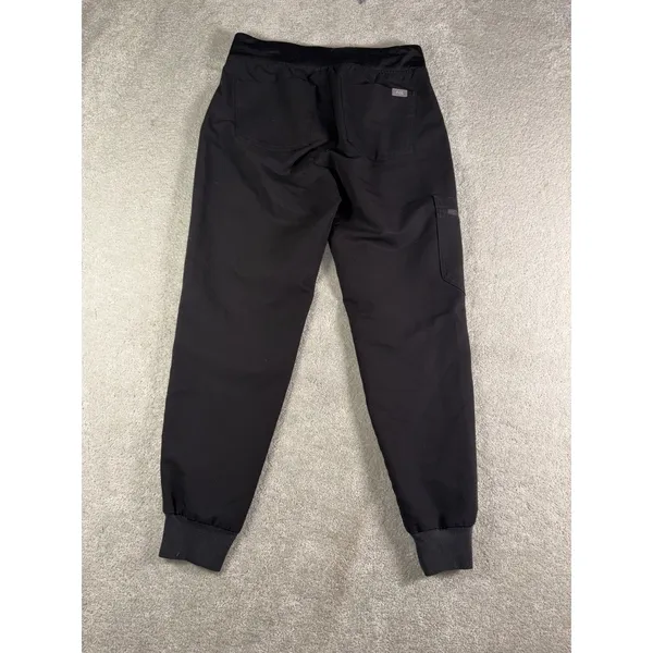 figs scrub set Catarina top (s) & zamora joggers (xs/p) black - Image 13