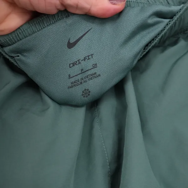 Nike Shorts Womens S Tempo Green Dri-FIT Athletic Running Excellent - Image 3