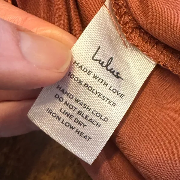 LULUS‎ Satin Ruched Top - Image 7