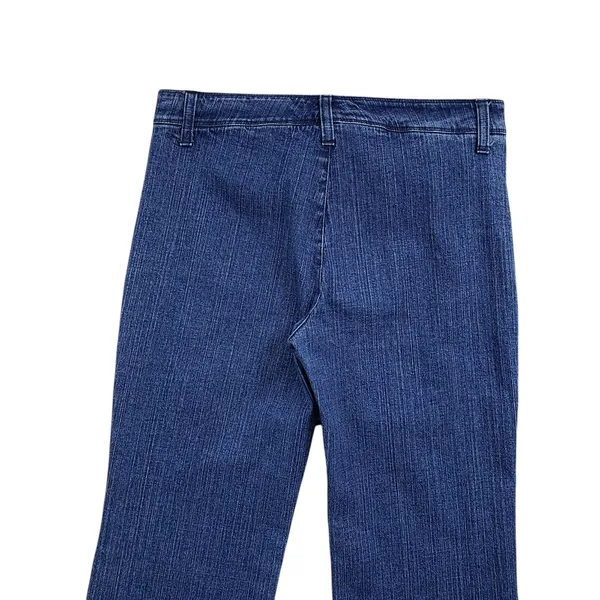 Vintage Vertigo Paris Bootcut Jeans Womens Size 4 Denim France Y2K - Image 9