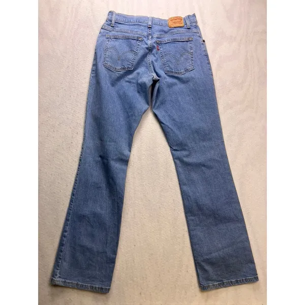 Levi 550 Jeans Womens‎ 10L Blue Relaxed Boot Cut Stretch Denim Pants - Image 10