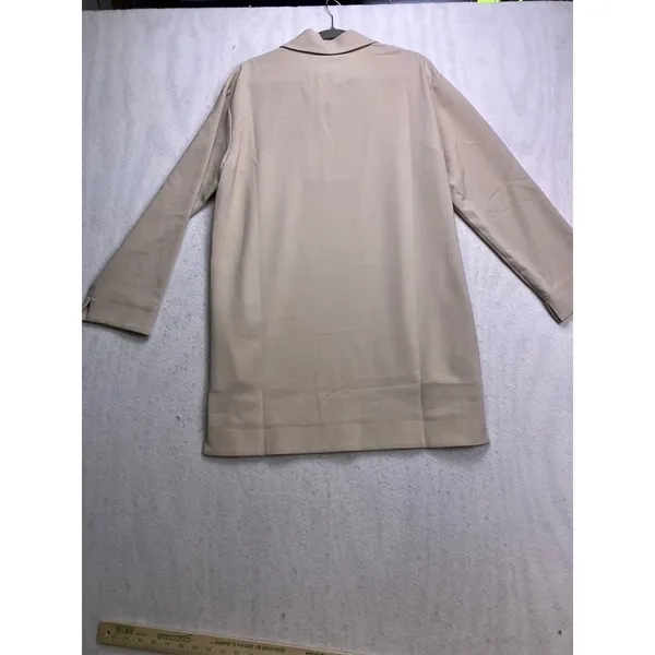 ASTR The Label‎ Mini Dress Women M Cream V-Neck Long Sleeve ADR102433 Minimalist - Image 9