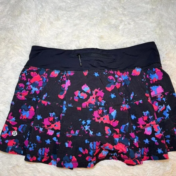 Lululemon‎ NWOT Pace Rival Skirt Dandy Digie Multi Size 6 - Image 2