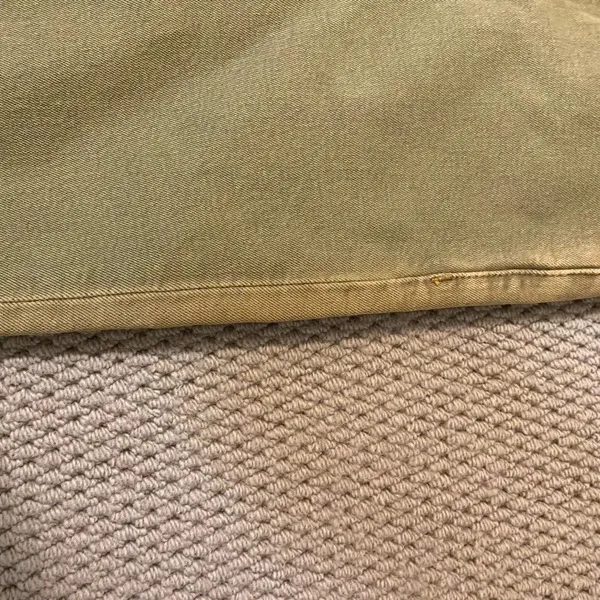 Re/Done NWT 70’s ultra high rise stove pipe raw hem size 26 crop green sage - Image 7