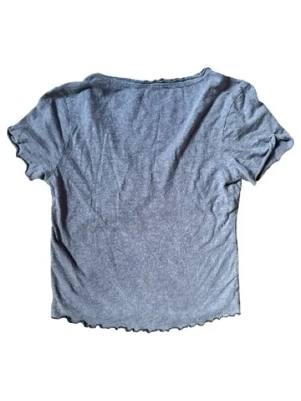 BDG Distressed Krissy V Neck Crop Top Size Medium - Image 4