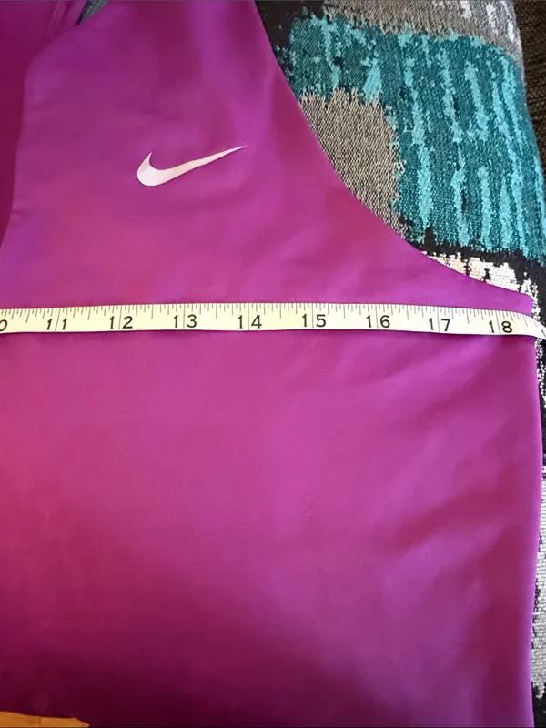 Nike Purple V-Notch Performance Tank - Image 5