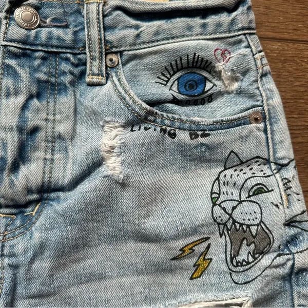 American Eagle denim shorts - Image 4