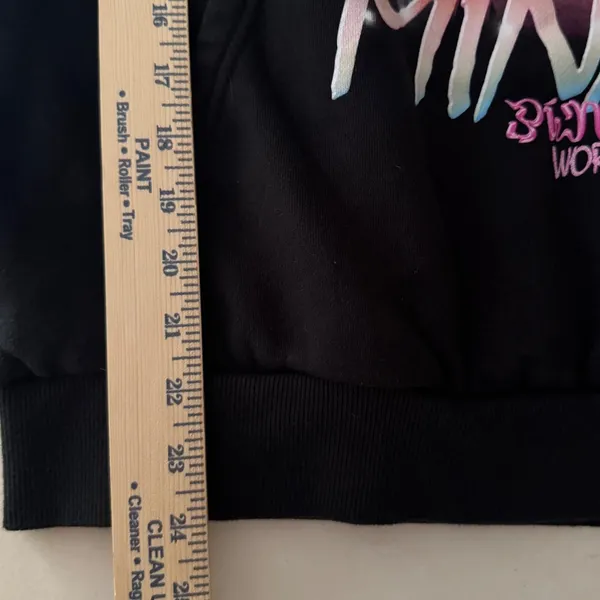 Nicki Minaj Pink Friday 2 World Tour Hoodie Black Graphic Concert Sweatshirt M - Image 7