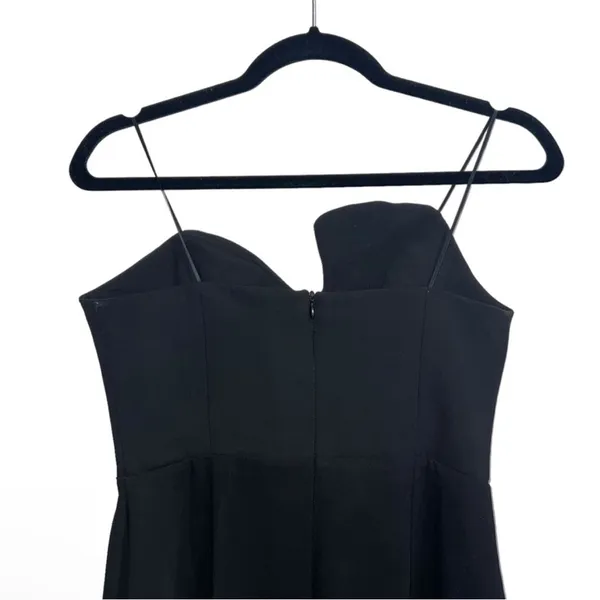 Amanda Uprichard Puzzle Gown Strapless Maxi Dress In Black - Image 8