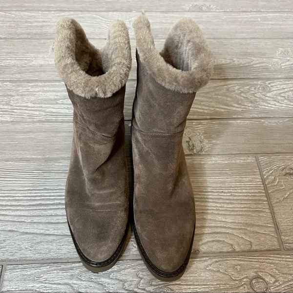 Aquatalia Kimberly Weatherproof Genuine Shearling Women's Boots sz 6.5‎ - Image 6