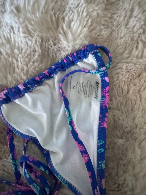 Bright Swimwear Bikini set sky purplr - Image 3