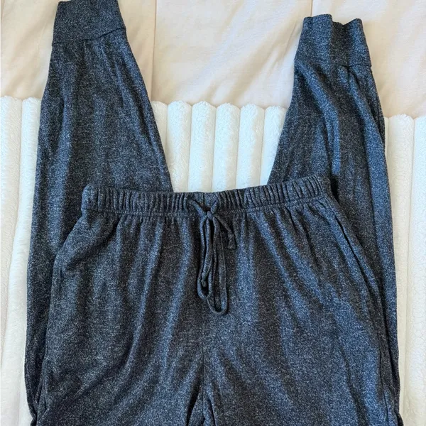 Aerie Cozy Gray Lounge Pants - Image 4