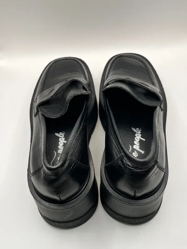 Free People Women's Nico Platform Loafers - Black size 36 US 6 NWOB - Image 8