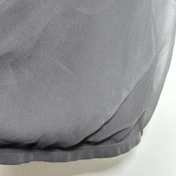 Express Womens Mixed Media Tank Top Grey Black Scoop Neck‎ Sleeveless Small 8584 - Image 6
