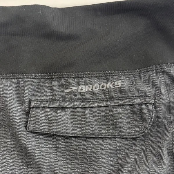Brooks PureProject Running Skort XL Gray Herringbone Athletic Skirt Shorts - Image 5