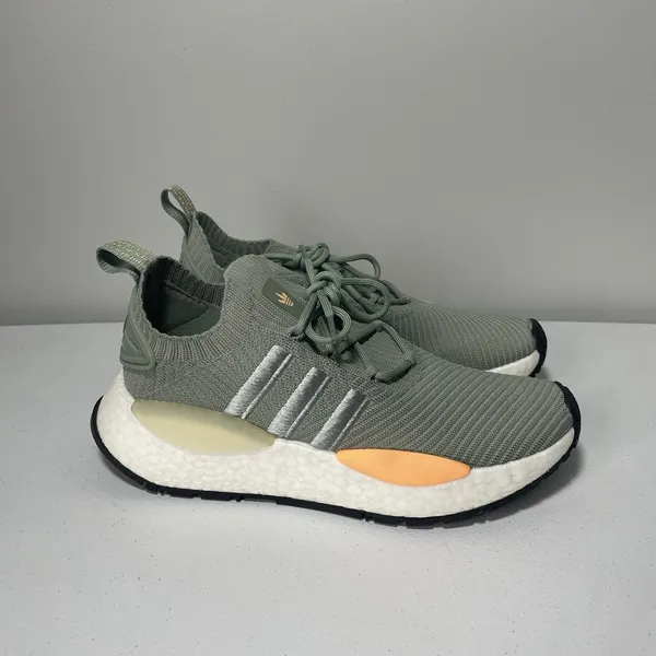 Adidas Women's Athletic Shoes NMD_W1 'Silver Green Acid Orange' 2023 Size 9 - Image 2