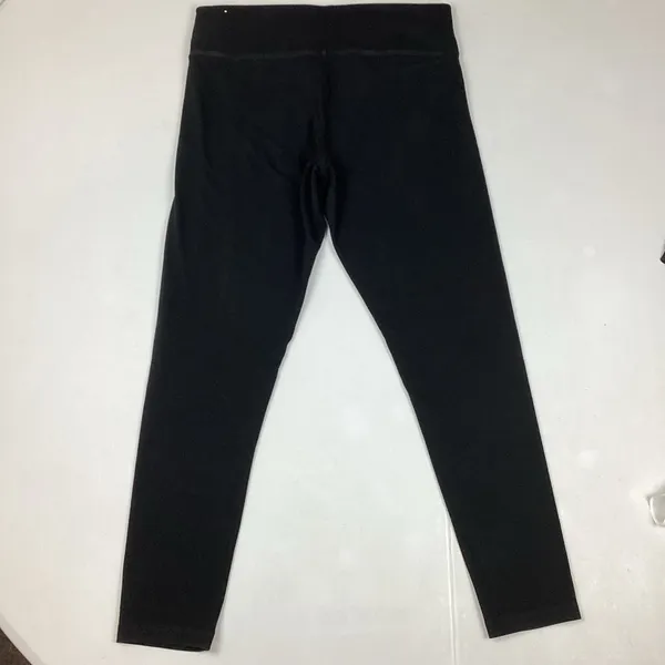 PINK - Victoria's Secret Black Classic Cotton Leggings Dog Logo Size Large - Image 2