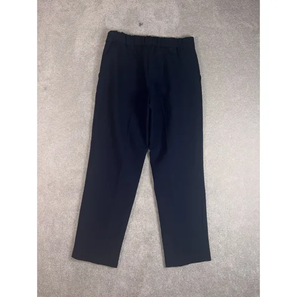 Aritzia Babaton Conan Trouser Pants Womens 4 Stretch‎ Mid Rise Navy Pull On - Image 8