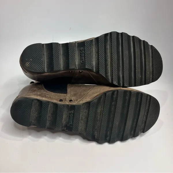 Sorel Lea Wedge Booties leather size 10‎ - Image 9