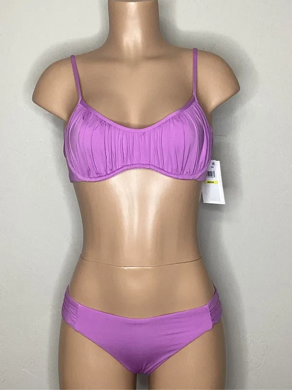 New. BECCA lilac bikini set. M/L. Retails $132 - Image 3