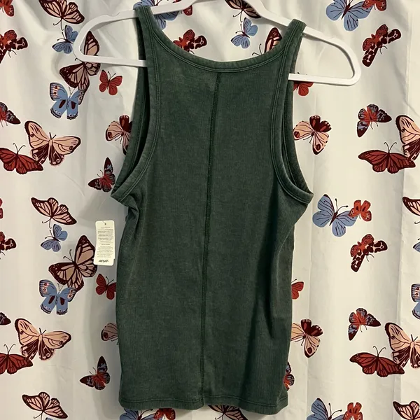 Aerie Slightly cropped ribbed tank - Image 2