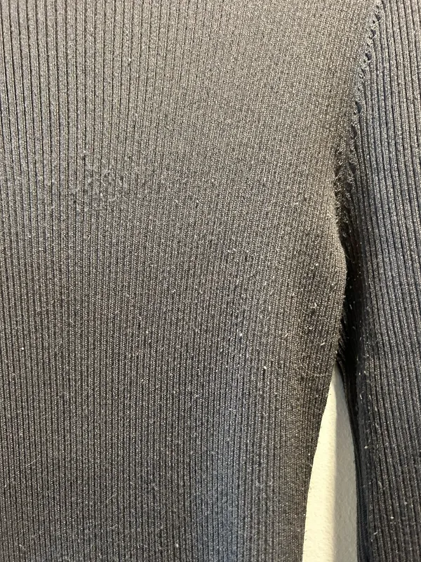 H&M Dress Sweater Grey Turtleneck - Image 4