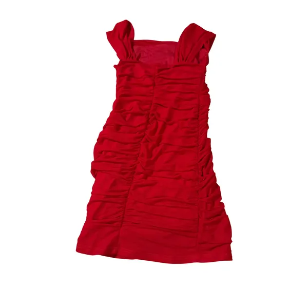 NWOT OYS Medium Red Mini Dress Off Shoulder‎ Ruched Formal Special Event Club - Image 6