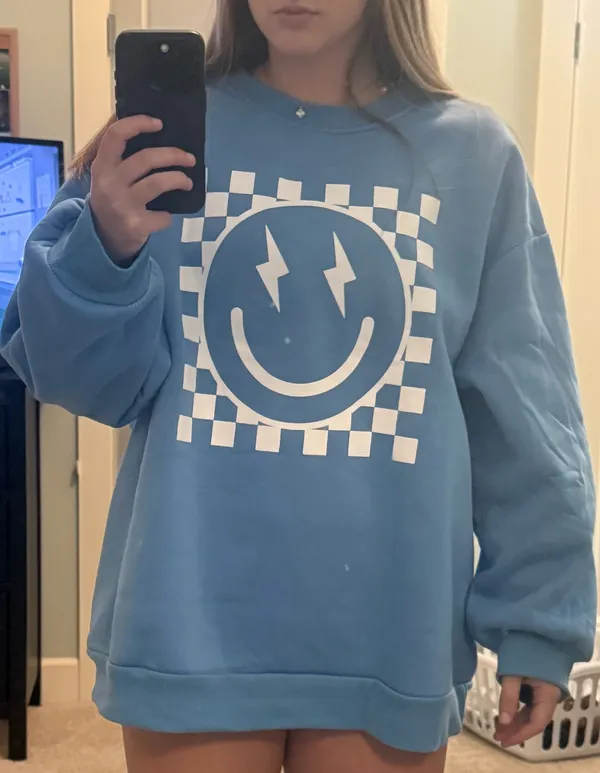 Blue crewneck Size 3X - Image 2